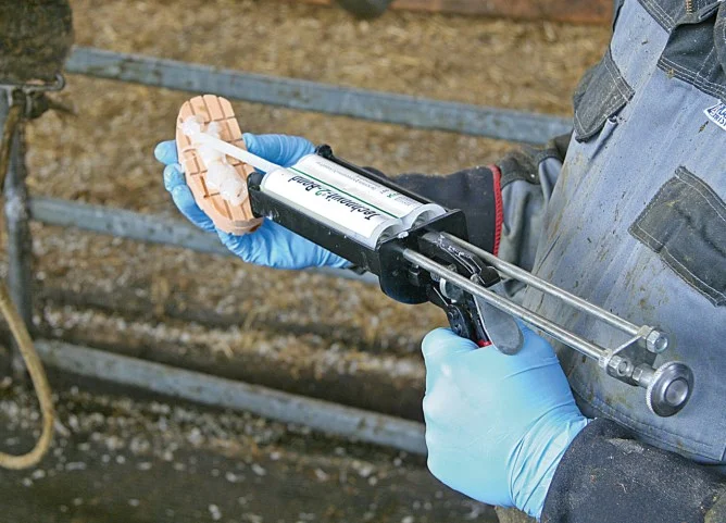 Doseringspistol til Technovit-2 klauvlim