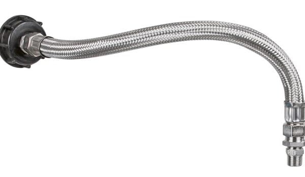 Kerbl koblingssett for IBC 1000ltr dunk. 1/2" 70cm slange
