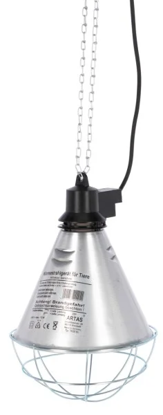 Husdyr- armatur m/sparebryter. 5m ledning
