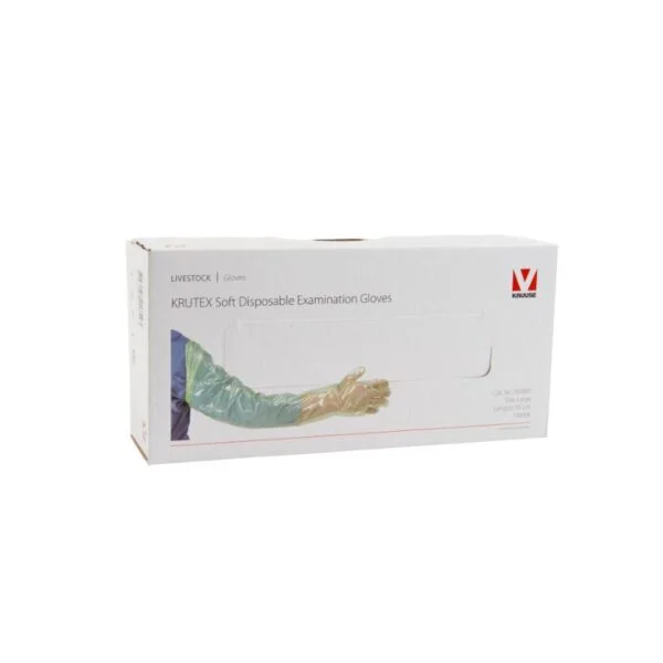 KRUTEX Super Soft Green rektaliseringshansker 100 stk - Bilde 2
