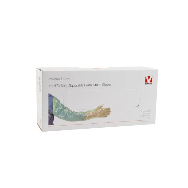 KRUTEX Super Soft Green rektaliseringshansker 100 stk - Bilde 2