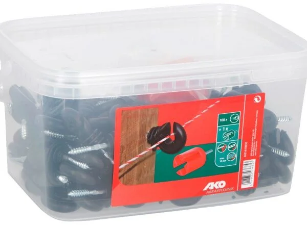 AKO Ringisolator kompakt. svart. 25pakning - Bilde 4