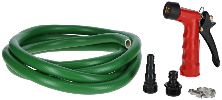 Spylepistol komplett m/3m slange