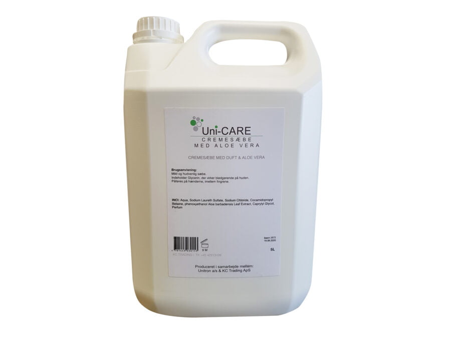 Care cremesæbe uten parfyme 5ltr