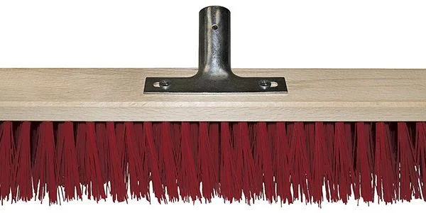 CG Gatekost nylon. rød m/hull - 40cm