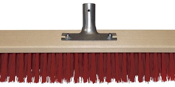 CG Gatekost nylon. rød m/hull - 80cm