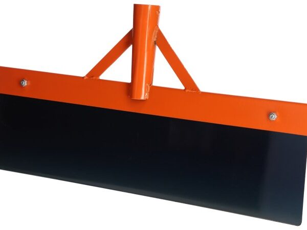 Kerbl gjødselskrape rød. metall 50cm