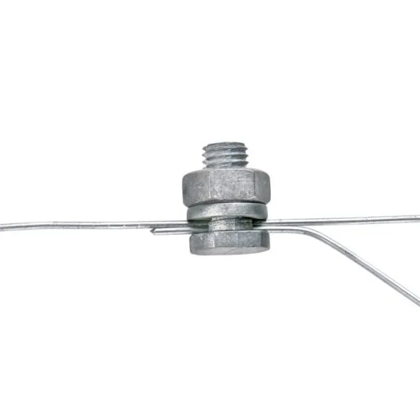 AKO Wire connecting clamp. galvanized. 4 pcs/blister