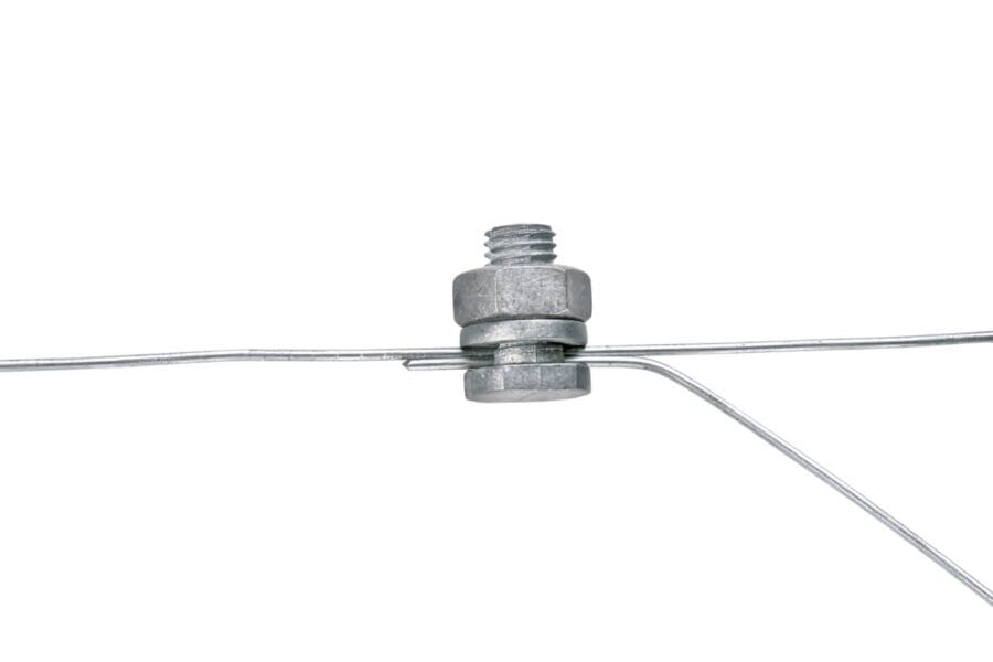 AKO Wire connecting clamp. galvanized. 4 pcs/blister