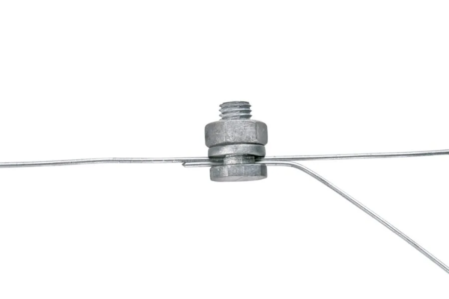 AKO Wire connecting clamp. galvanized. 4 pcs/blister