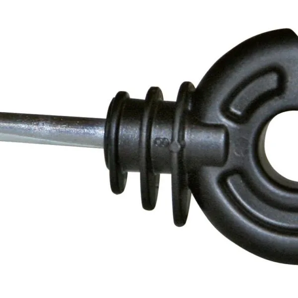 AKO Ring insulator compact. black. short support. 2...