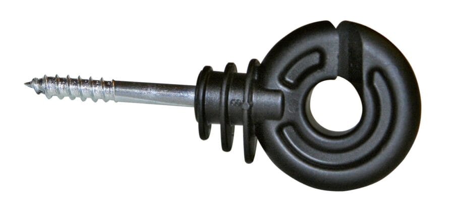 AKO Ring insulator compact. black. short support. 2...
