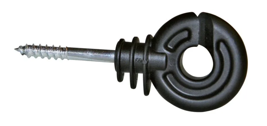 AKO Ring insulator compact. black. short support. 2...
