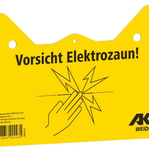 AKO Advarselsskilt forsiktig elektrisk gjerde!