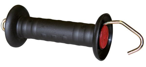 AKO Gate handle black. with hook
