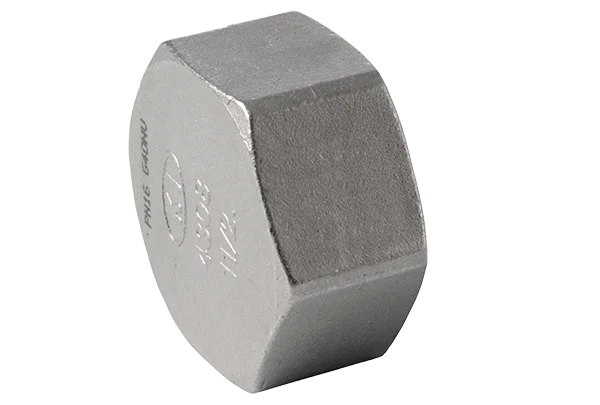 Gjengedeler rustfri Blindmutter (Kappe).  1/2"