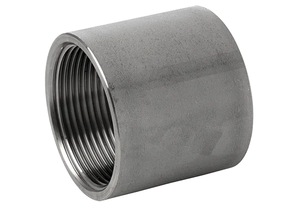 Gjengedeler rustfri Muffe.  1/2"