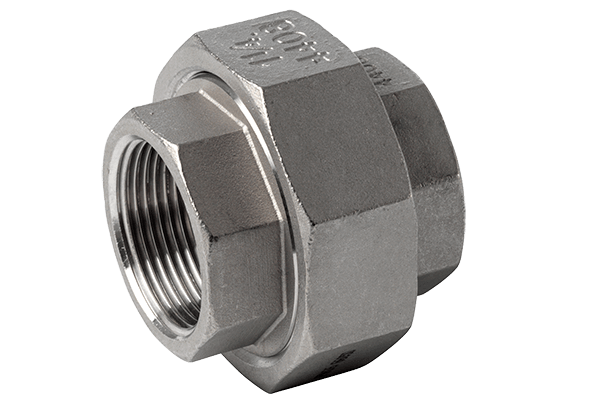 Gjengedeler rustfri Union I/I. konisk.  3/4"