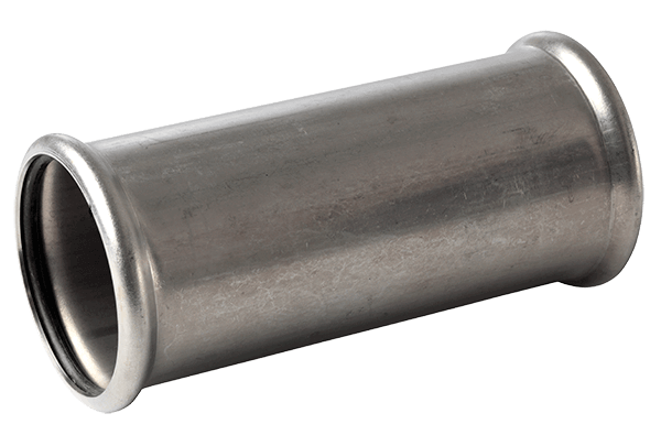 Pressfitting Rustfri Skydemuffe 22 mm