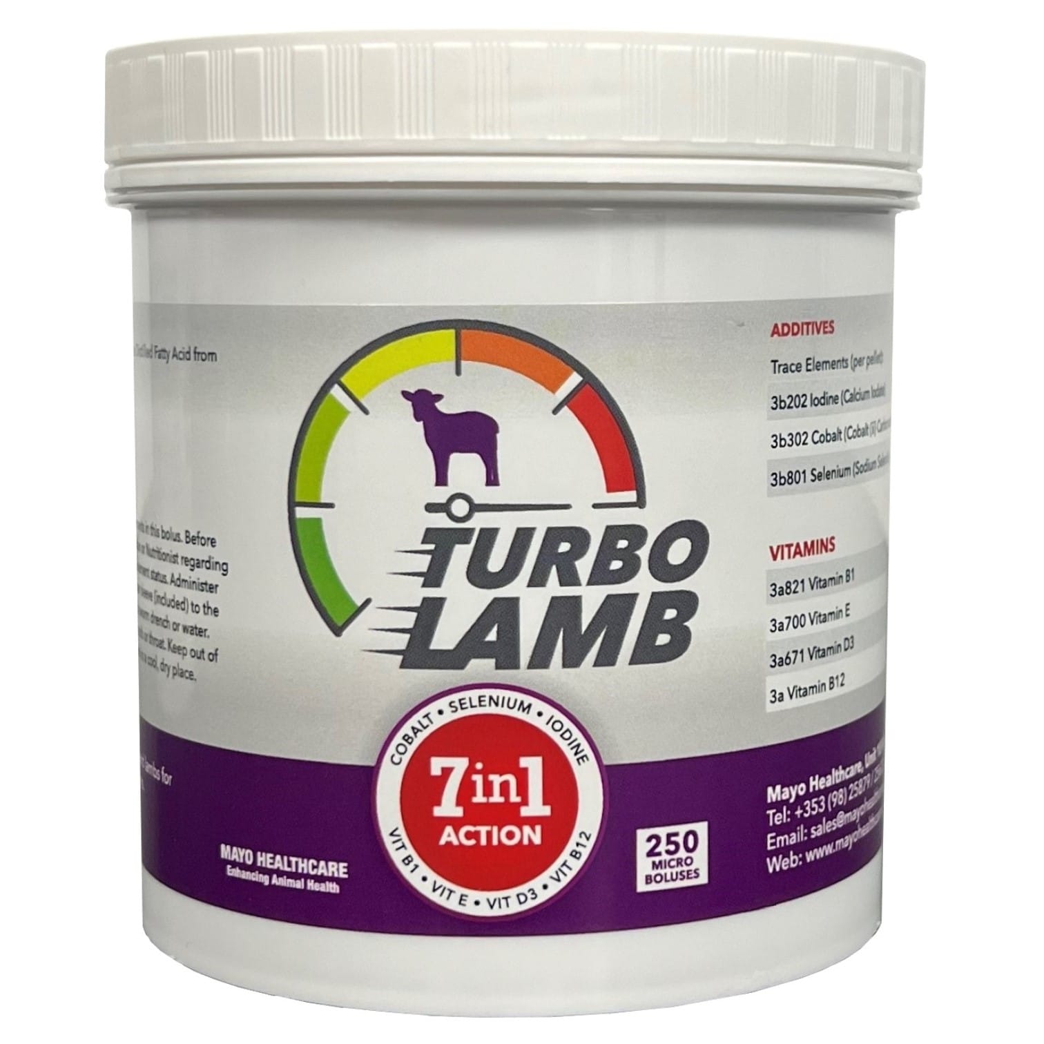 Mayo HealthCare Turbo Lam 7i1 u/kopper 250stk