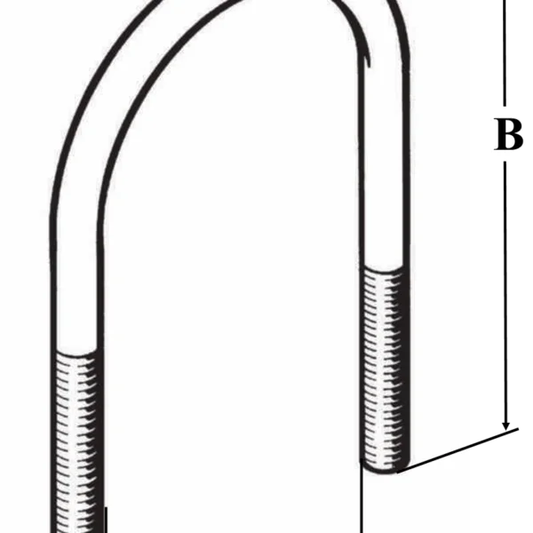 U-bøyle Rustfrie 316 - Bilde 2