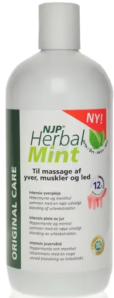 NJP HerbaMint 500 ml med peppermynteolje & urter