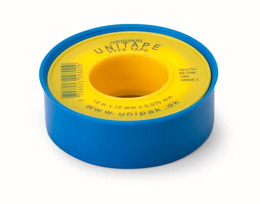 Gjengetape Unitape 12m X 12 mm