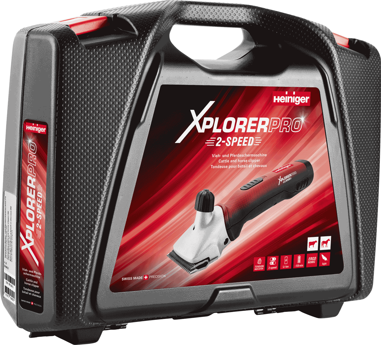 XplorerPro Storfe- og hesteklipper - batterimaskin - Bilde 2