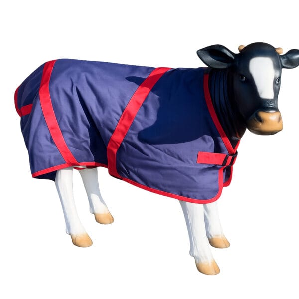 Cosy Calf ungdyrjakke 110cm - Blå