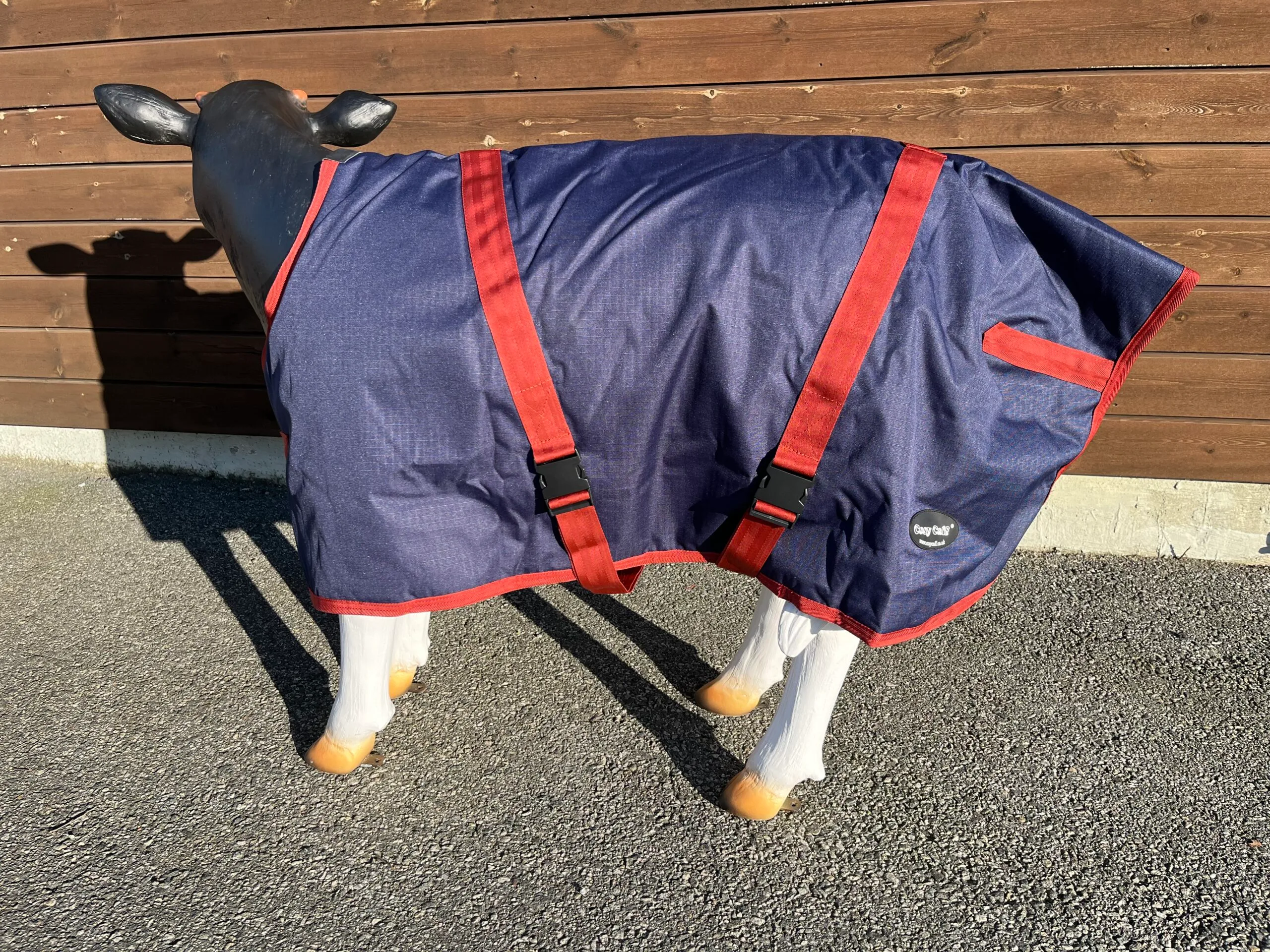 Cosy Calf ungdyrjakke 110cm - Blå - Bilde 4