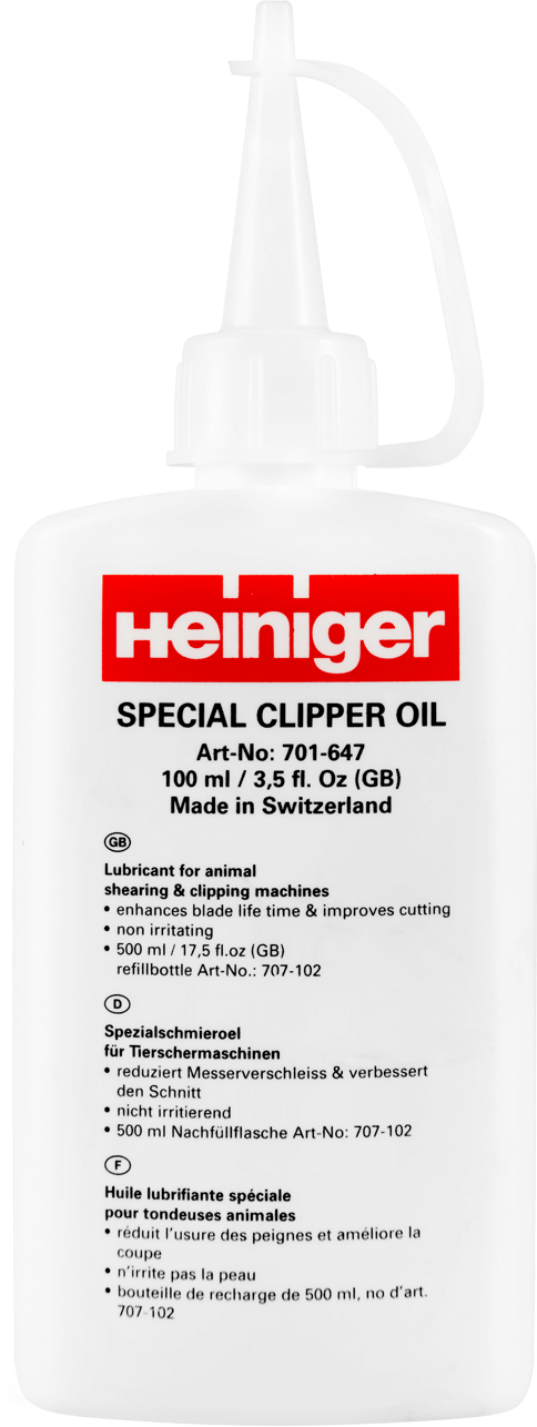 Heiniger Klippemaskin-olje